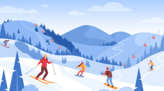 clipart:-vr7vbhljcw= skiing