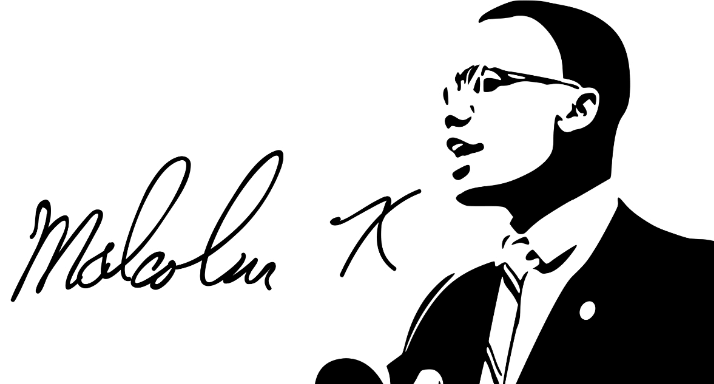 Clipart:42zf1c3d4am= Malcolm X